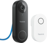 REOLINK Video Doorbell – 2K IP Security Camera with Chime, 2-Way Talk