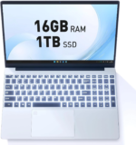 Auusda Laptop – 15.6″ FHD, 16GB RAM, 1TB SSD