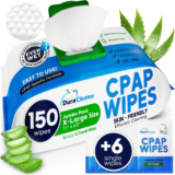 Dura CPAP Mask Wipes – 150 Count, Extra Moist