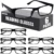 Boost Reading Glasses – Black Frames, Spring Hinges
