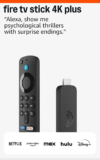 Amazon Fire TV Stick 4K Plus – AI Search, Wi-Fi 6