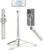 TONEOF 6-inch Magnetic Selfie Stick Tripod – 360° Rotatable, Remote for Iphone & Android, Beige Gray