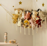 mirolam Toy Hammock – Large Plush Holder, Room Decor