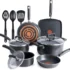CAROTE Cookware Set – 21Pcs Nonstick White Granite