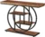 Tribesigns Console Table – 4-Tier, Rustic Brown