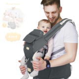 FRUITEAM Baby Carrier – 6-in-1 with Waist Stool