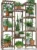 Bamworld Plant Stand – Tall Wood Shelf, Indoor/Outdoor