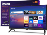 Roku Smart TV – 24″ 720p HD, Voice Remote