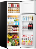 EUHOMY Refrigerator – 7.4 Cu.Ft., Adjustable Thermostat
